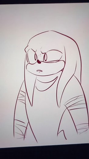 I’ve been playing sonic boom w my sis lately- I love knuckles #sonicboom #sonicthehedgehog #knucklestheechidna #sonic #knuckles #art