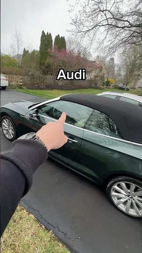 Inside Of The B9 Audi A5 Convertible!