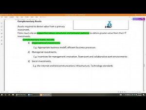 BIT Semester 1 - Information Systems for Organizations and Globalization 1