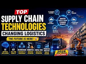 Top Supply Chain Technologies Changing Logistics | Future of Logistics Technology | AI & Automation