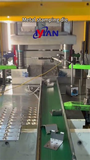 Yanman L Bracket Automatic Stamping Die #formingdies #drawingdie #manufacturing