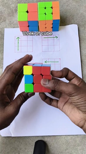 Solve the Cube in 10 Seconds (Easy Trick!)😱