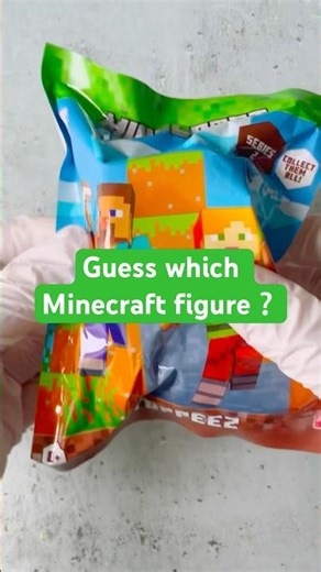 Mincraft figure Unboxing 🌝#asmr #minecraft