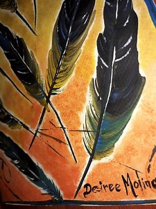 CÓMO PINTAR CON UN HILO (Plumas de Ave) — Hive