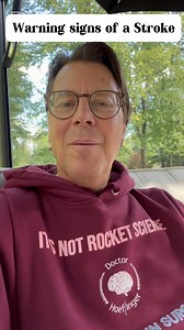 8K views · 2.6K reactions | Learning the warning signs of a Stroke #doctor #stroke #prevention #knowledgeispower | Dr. Brian Hoeflinger, MD | Facebook