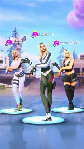 Viral Moonloght dance trend in Fortnite❤️