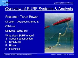 Overview of SURF Systems &amp; Analysis - SlideServe