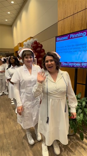 Trident Technical College on Instagram: "Nursing graduates are getting ready to celebrate their accomplishments at the Pinning Ceremony tonight. Congratulations! Your hard work has paid off."