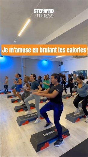 StepAfro Calories Burn 🔥 #stepworkout #cardioworkout #danceworkout