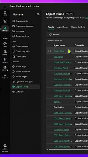 Audit All Agents Across Your Microsoft 365 Tenant #copilotstudio #admin #tutorial