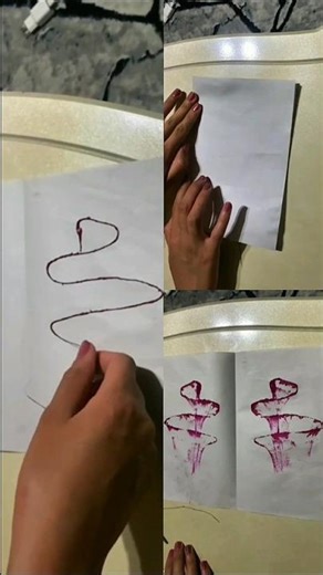 “Pulling a Colored String Creates Beautiful Art 😍🎨”