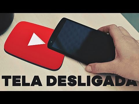 COMO OUVIR O YOUTUBE COM A TELA DESLIGADA! MELHOR MÉTODO!
