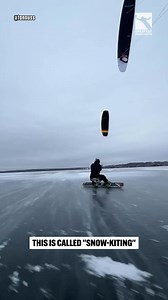 Extreme Snow-Kite Surfing 🥶 | GreatestHighlights