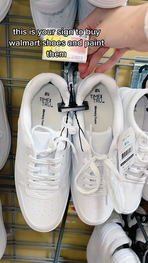 Customizing Walmart Shoes with Paint | Aesthetic Fashion DIY