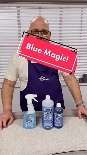 Blue Magic Cleaning Solution Demo