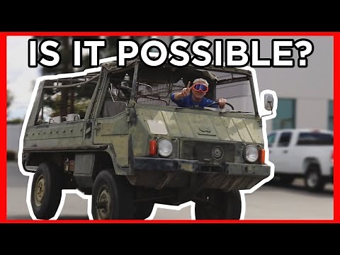 Can We EV CONVERT a 1971 Pinzgauer?