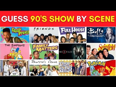 Guess the 90's TV Show by Scene! 📺🍿🎶 | 35 Famous Shows | TV Show Quiz