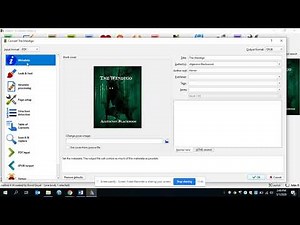 Using Calibre to change a PDF to an EPUB