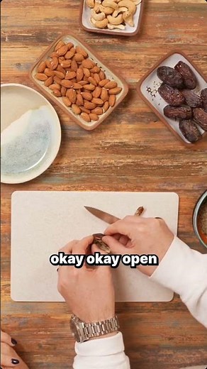 How to make stuffed dates?