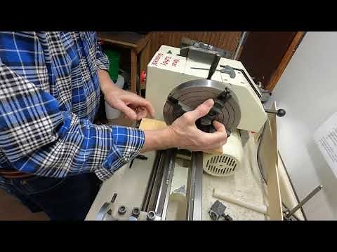 Changing the Chuck on the Metal Lathe (Jet BD-920W)