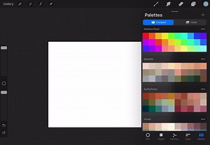Earthy Tones Procreate Color Palette - Etsy