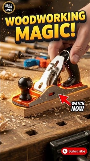 Mini Block Plane Magic: Keychain Woodworking Beast!