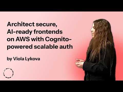 Secure AI-ready frontends on AWS Cognito Auth | Community Stack #3 AWS AI UG | Dec 2025