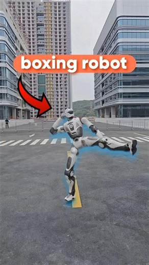 Boxing Robot Performance 🤖 #boxing