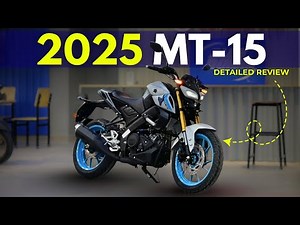 2025 Yamaha MT-15 - Detailed Walkaround Review | Best 150cc Motorcycle?