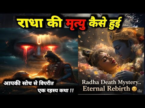 राधा की मृत्यु का सच जो इतिहास ने छुपा लिया 😢✨ | Radha Krishna Story |#radha #radhekrishna #love 
