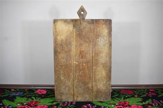 Vintage Wooden Cutting Board / Large Chopping Board / Rustic Bread Board / Wood Serving Board / Unique Kitchen Gift - Etsy