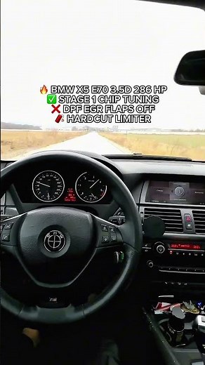 BMW X5 E70 3.5D 286 HP Stage 1 Chip Tuning Remap tuned by OKPERFORMANCE PLOVDIV 🔥