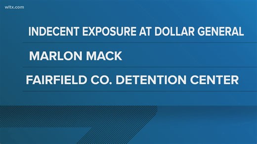 Man arrested, accused of indecent exposure at Dollar General in Fairfield county