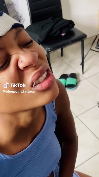 #smiley piercing #Bluepoint tattoos and. piercings