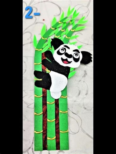 EARTH DAY BOOKMARK MAKING IDEAS (DIY) 1, #shorts, USING WASTE, LINK FOR FULL VIDEO - IN DESCRIPTION