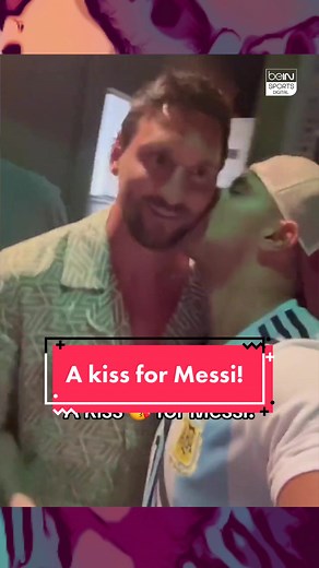Fan Kisses Messi in the Happiest Moment | Inter Miami