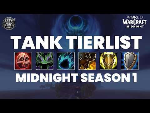Every Tank Ranked for Midnight Season 1 (Mythic+)