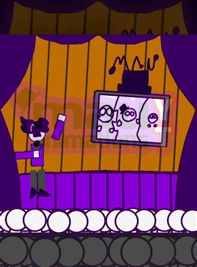 Glued to your screen animation