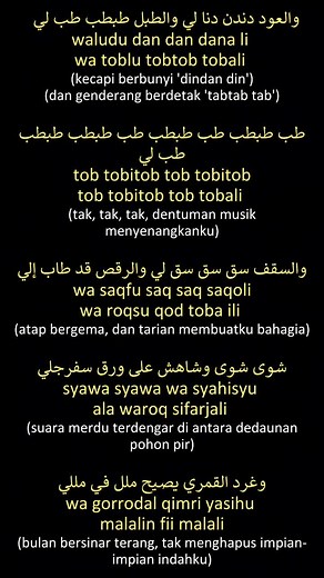 Tob Tob Tobi: Lirik dan Arti Lengkap