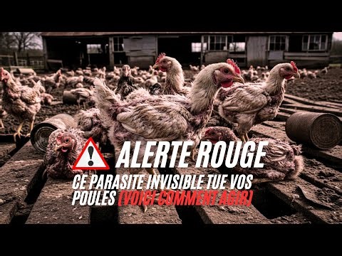GUERRE TOTALE contre les parasites des poules : protocole d'éradication