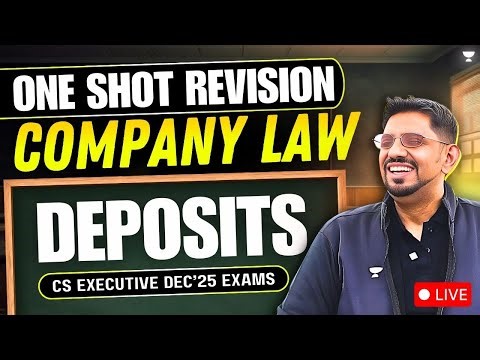 COMPANY LAW MARATHON | CS EXECUTIVE ONE SHOT REVISION | DEC 25 EXAMS | CS AMIT VOHRA | UNACADEMY
