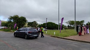 #RUGrad2025 | From late nights and looming deadlines to moments of doubt — they’ve overcome it all. Today, they arrive not just in style, but in triumph! | Rhodes University