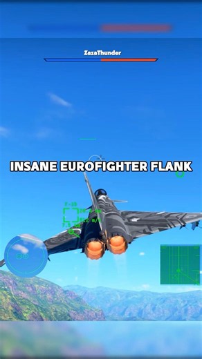Eurofighter Goes INSANE ✈️🔥 4 Kills! #warthunder #eurofighter #gamingclips #aviation
