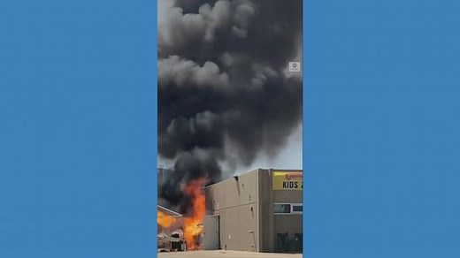 Propane tank explodes at Texas Motor Speedway