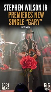 @stephen.wilson.jr just premiered his new single “Gary” on Jimmy Kimmel Live 🙌 🎥: @jimmykimmellive | Fort Nash