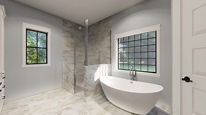 3.1K views · 87 reactions | Take a virtual tour of Plan 4534-00035! A 1-story Modern Farmhouse home, Plan 4534-00035 offers 2,290 sq. ft., 3 bedrooms, 2.5 bathrooms, a mudroom, a split bedroom layout, and a kitchen island. This popular house plan also provides a 2-car garage. See more details about this house plan on our website: https://buff.ly/2W9WF5Q Find additional virtual tours here: https://buff.ly/2KNo4EN | America's Best House Plans | Facebook