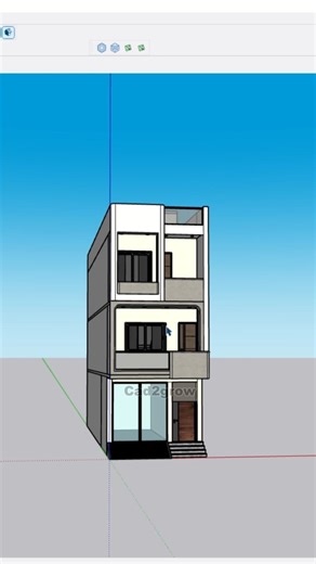 I'm precisely fine-tuning my renders with Synaps! Watch me transform this architectural model with detailed post-render edits. ✨ The before and after is amazing! 🏡💡 #cad2grow | Tutorial Cad2grow 001