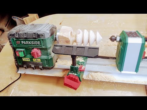 Parkside Lathe PDM 600 B2 unbox and test parkside tools