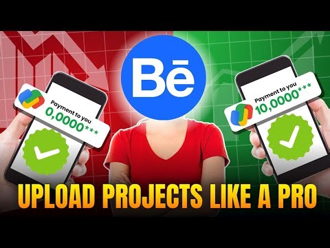 How to upload PROJECTS on Behance 🚀 | Behance Tutorial - How to use Behance