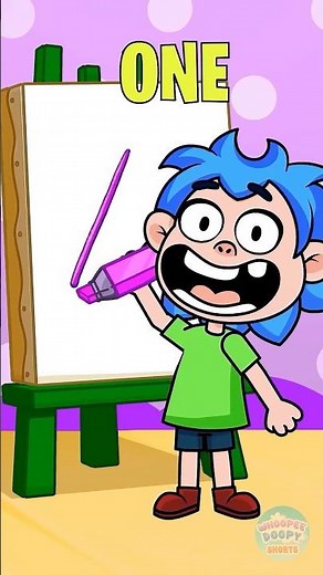 A Bird from Numbers! 🐦✏️ A Creative Drawing Story #kids #cartoons